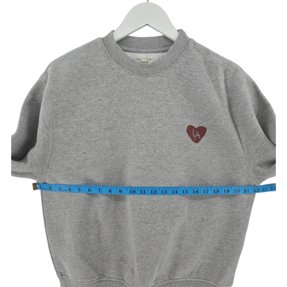 Set Active Sweatshirt Designed for LAFD Foundation Size XS Oversized Gray - Picture 6 of 9